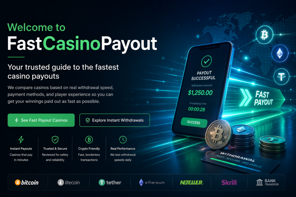 Welcome to FastCasinoPayout